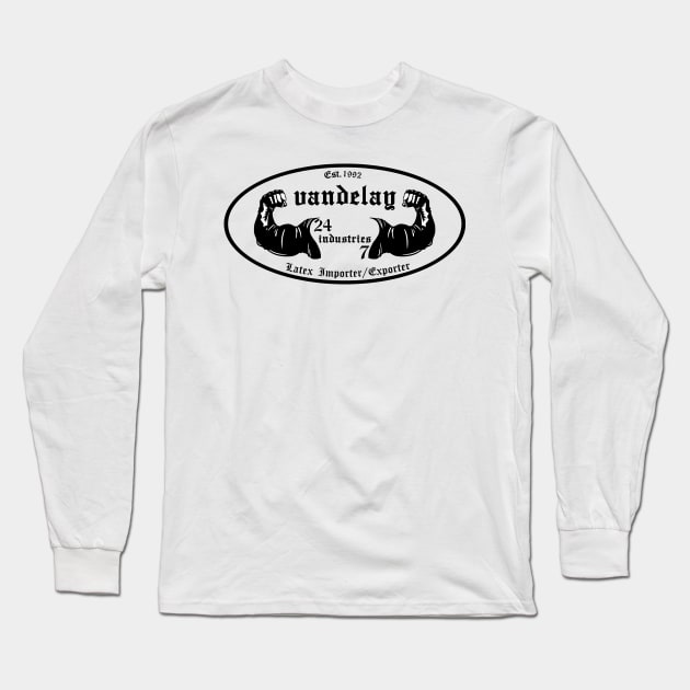 Vandelay Industries Long Sleeve T-Shirt by CarbonRodFlanders